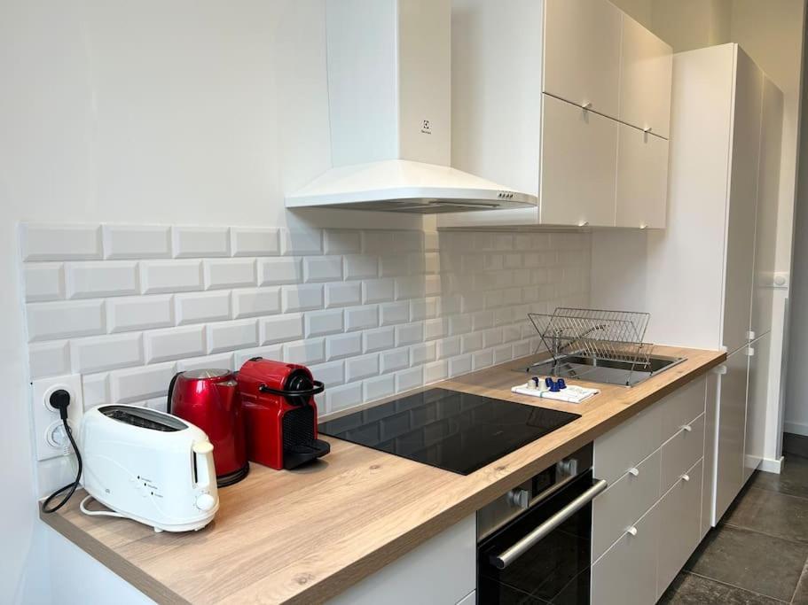 Vieux-Lille Appartement Renove Avec Une Chambre Exterior foto